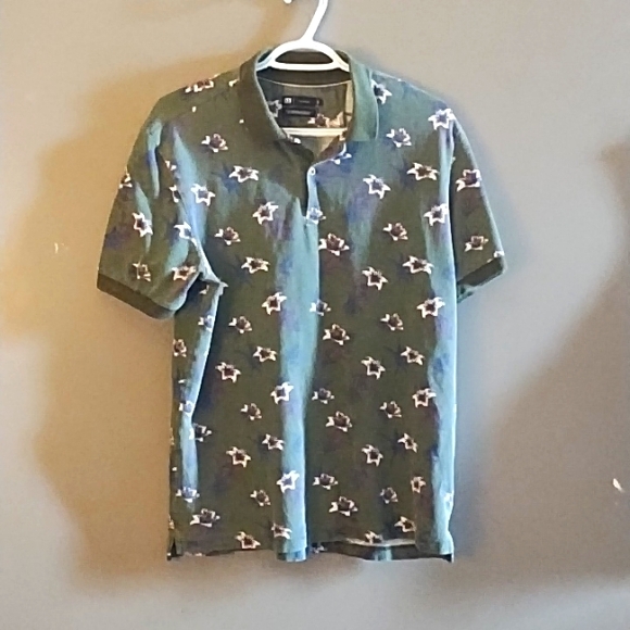 Le31  olive Green Men's Polo (size med) - Picture 1 of 4